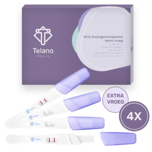 Zwangerschapstest Extra Vroeg Premium 4 stuks Midstream