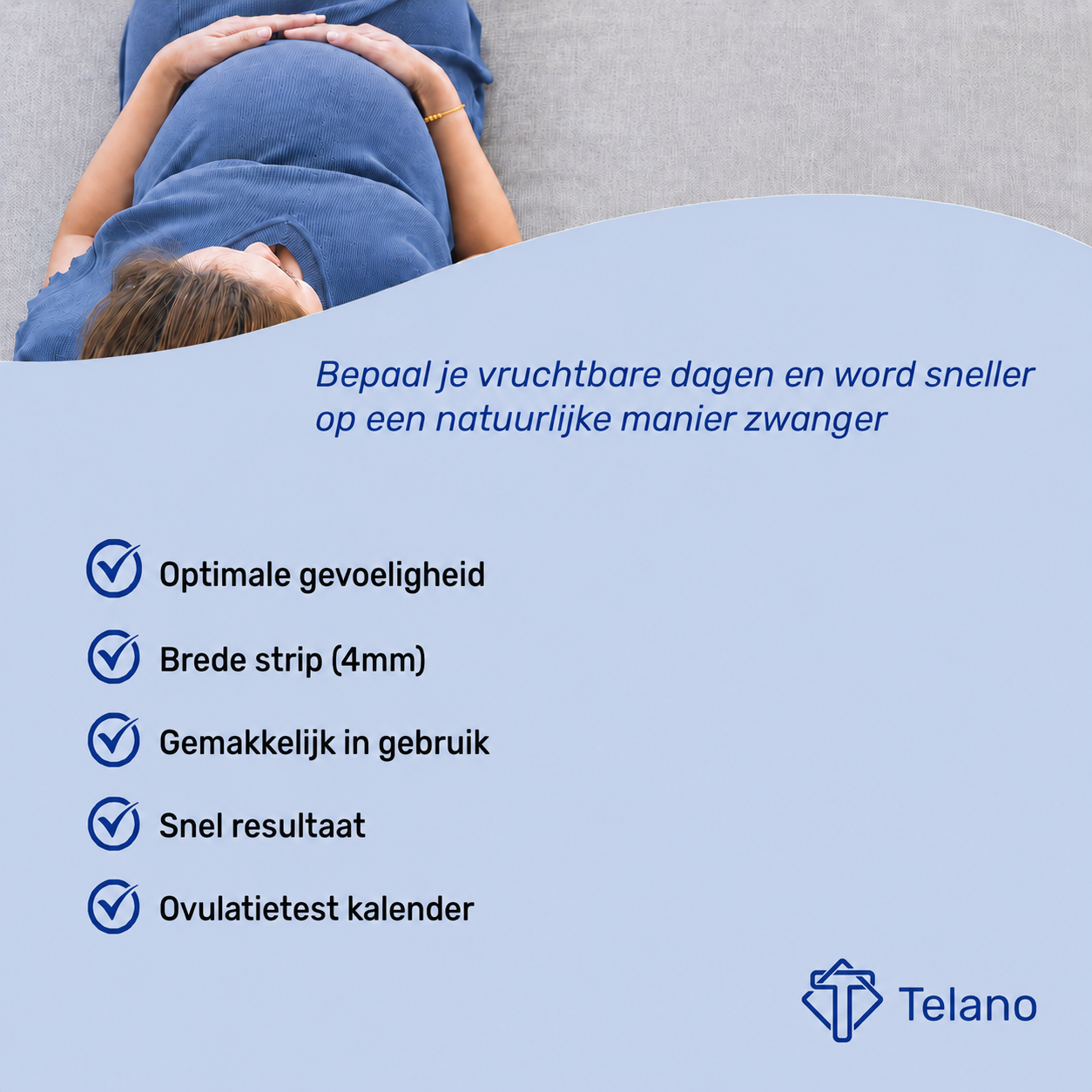 Ovulatietest 50 stuks + 30 stuks Zwangerschapstest Dipstick Voordeelpakket Extra Vroeg - Afbeelding 4
