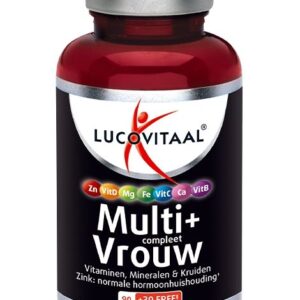 Lucovitaal Multivitamine Vrouw MAXI pot 120 tabletten