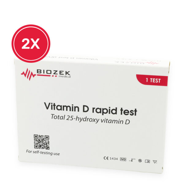 2 stuks Vitamine D test