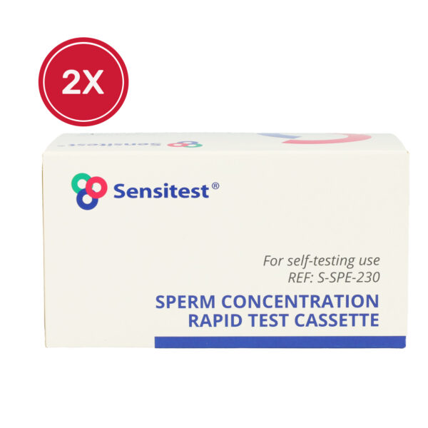 2 stuks Vruchtbaarheidstest man - Spermatest