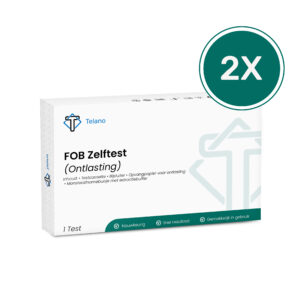 Telano FOB zelftest 2 stuks