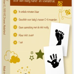 Ivybee baby afdrukkaartje