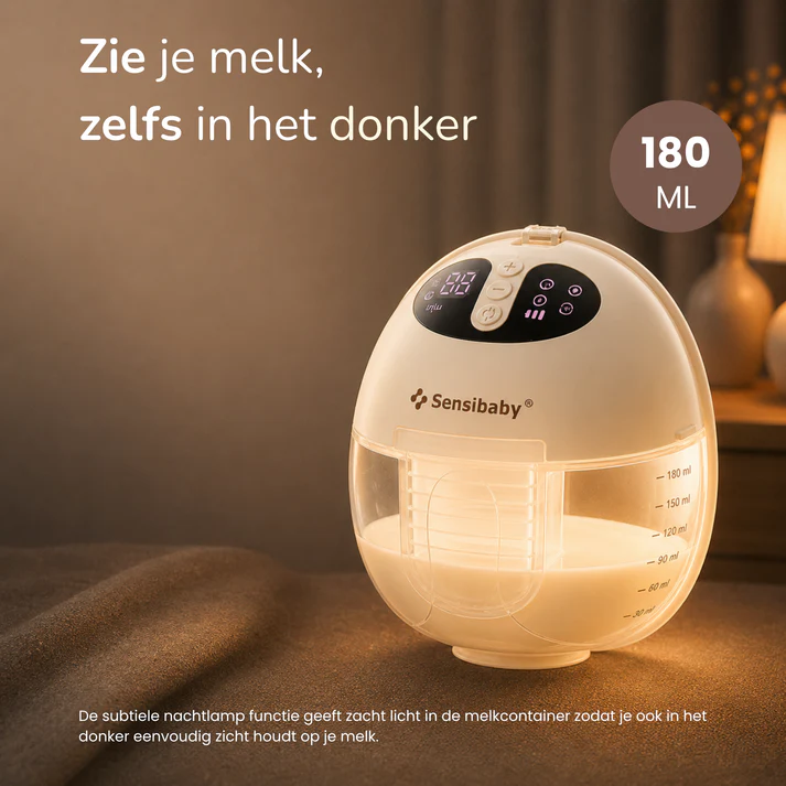 Sensibaby TwinFlow Duo Handsfree Borstkolf met Luxe Tas - Afbeelding 12