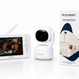 Babyfoon met camera monitor en houder