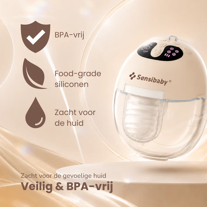 Sensibaby TwinFlow Duo Handsfree Borstkolf met Luxe Tas - Afbeelding 7