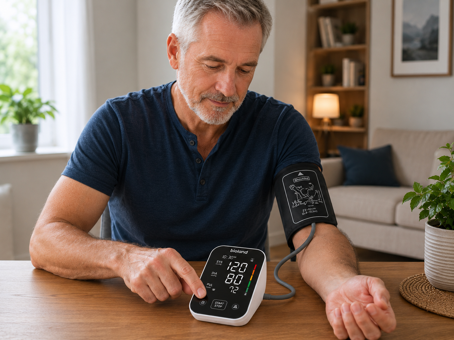 Bloeddrukmeter Bovenarm Digitaal Volautomatisch - Afbeelding 4