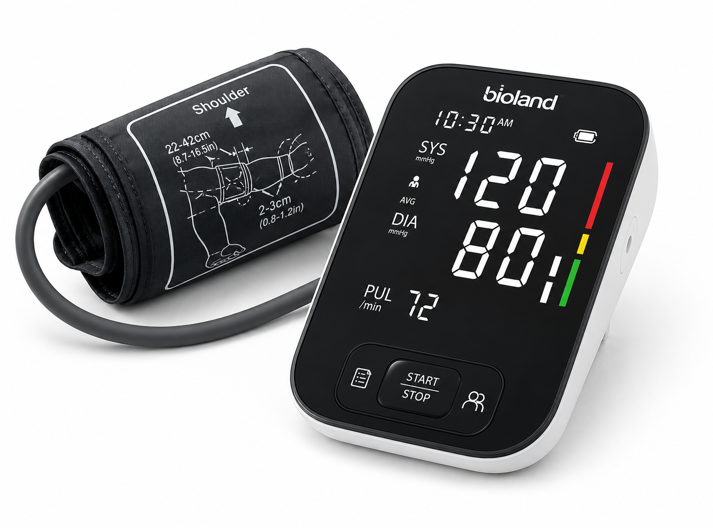 Bloeddrukmeter Bovenarm Digitaal Volautomatisch - Afbeelding 3