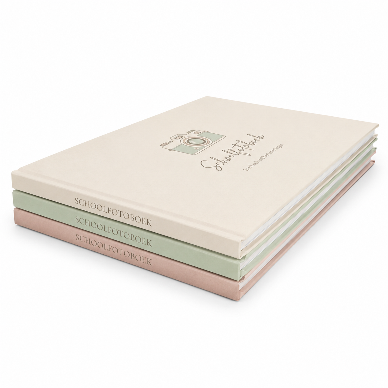 Beige Schoolfotoboek