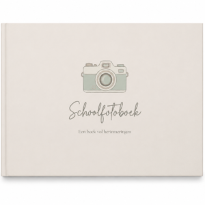Telano Schoolfotoboek Beige