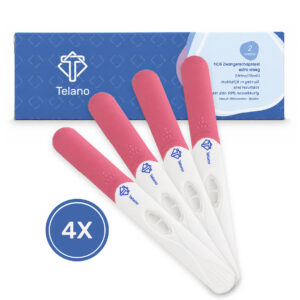 Telano Zwangerschapstest Midstream Extra Vroeg 4 stuks
